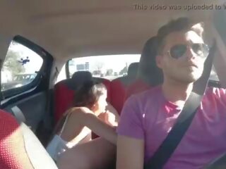 Having adult video with cute latina on the Uber &lpar;Baby Nicols&rpar;