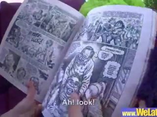 Sporco video clip nastro con zoccola lussurioso birichina latina padrona (zoe bambola) movie-30